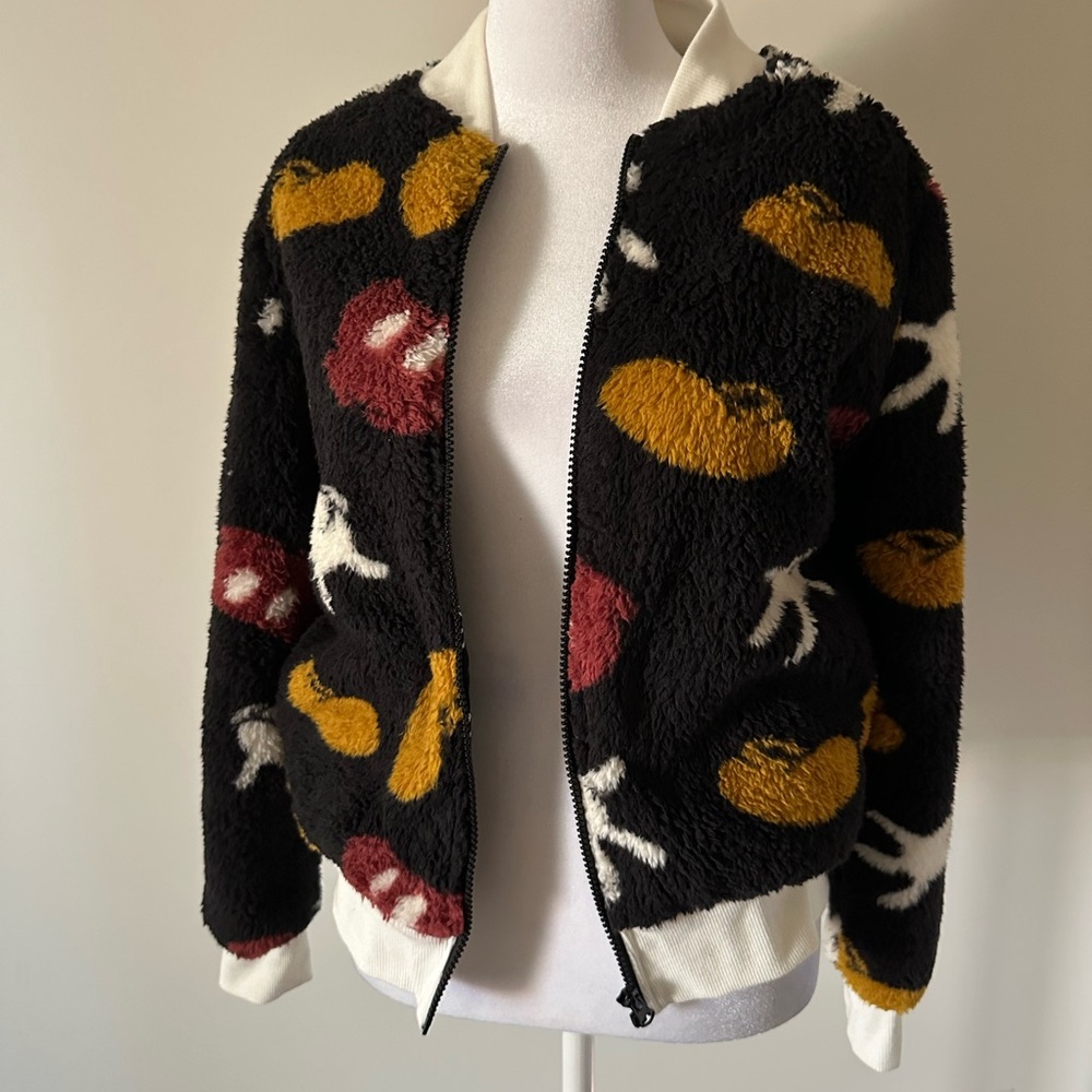 Original Disney Parks Mickey Feet/Hands/and Body Fleece Jacket